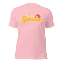 Load image into Gallery viewer, Unisex t-shirt | Happy Summer T-Shirt
