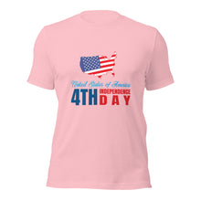 Load image into Gallery viewer, Unisex t-shirt For Fourth of July | Independence Day T-Shirt
