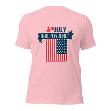 Load image into Gallery viewer, Unisex t-shirt For Fourth of July | Independence Day T-Shirt
