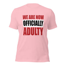 Load image into Gallery viewer, Unisex t-shirt For Graduates | Graduation | T-Shirt for Student | Officially Adulty
