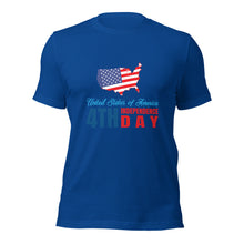 Load image into Gallery viewer, Unisex t-shirt For Fourth of July | Independence Day T-Shirt
