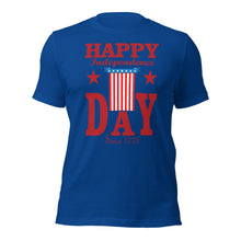 Load image into Gallery viewer, Unisex t-shirt For Fourth of July | Independence Day T-Shirt
